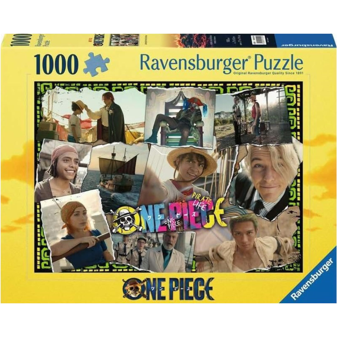 ONE PIECE RAVENSBURGER PUZZLE 1000PC LUFFY AND HIS CREW