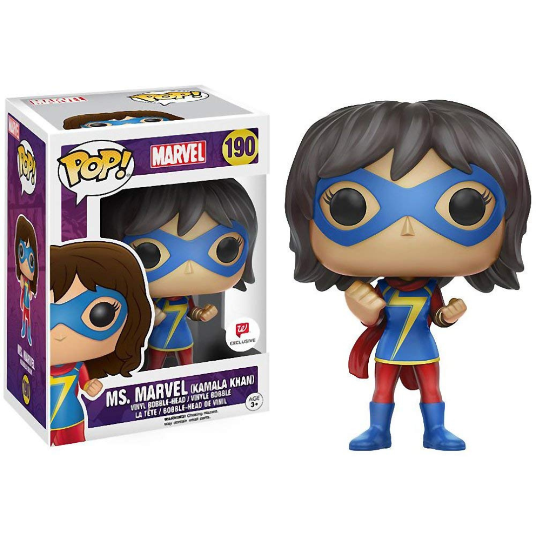 Funko Pop Marvel Ms. Marvel (Kamala Khan) 190 Walgreens Exclusive