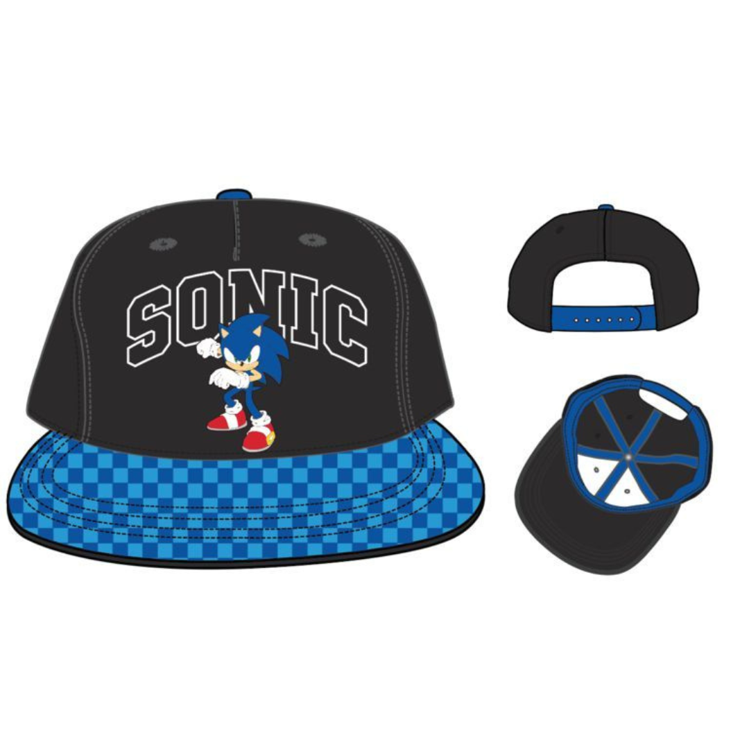 SEG - SONIC BASEBALL CAP STRUCTURED CHECKERED BRIM