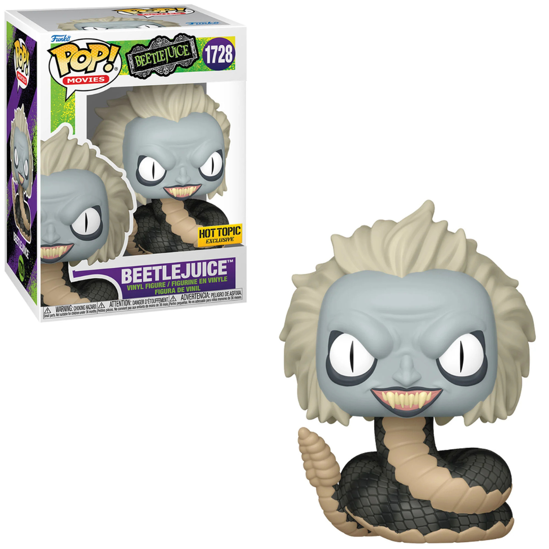 Funko Pop Movies Beetlejuice Beetlejuice 1728 Hot Topic