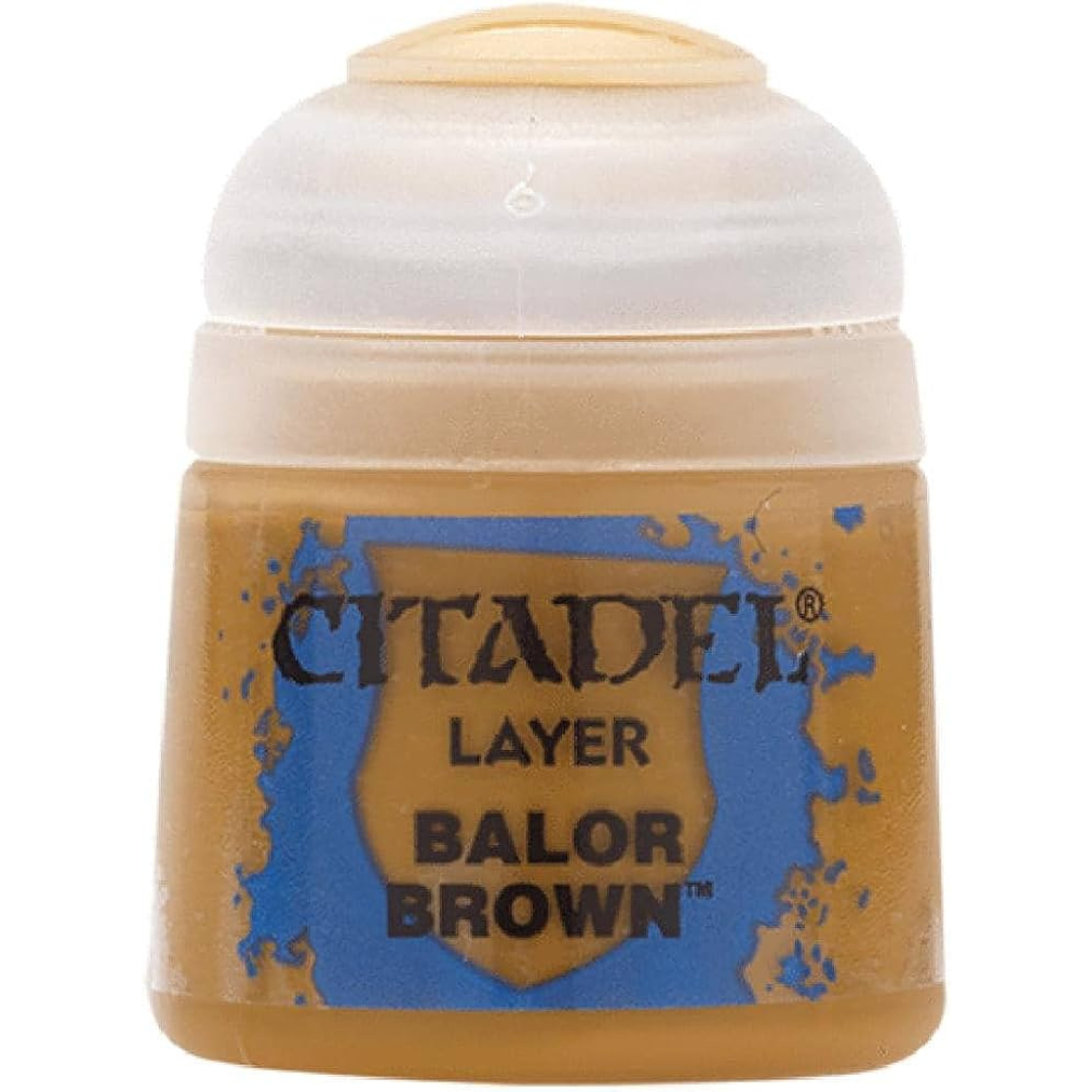 Games Workshop Warhammer Paint Citadel Layer Balor Brown 12ML