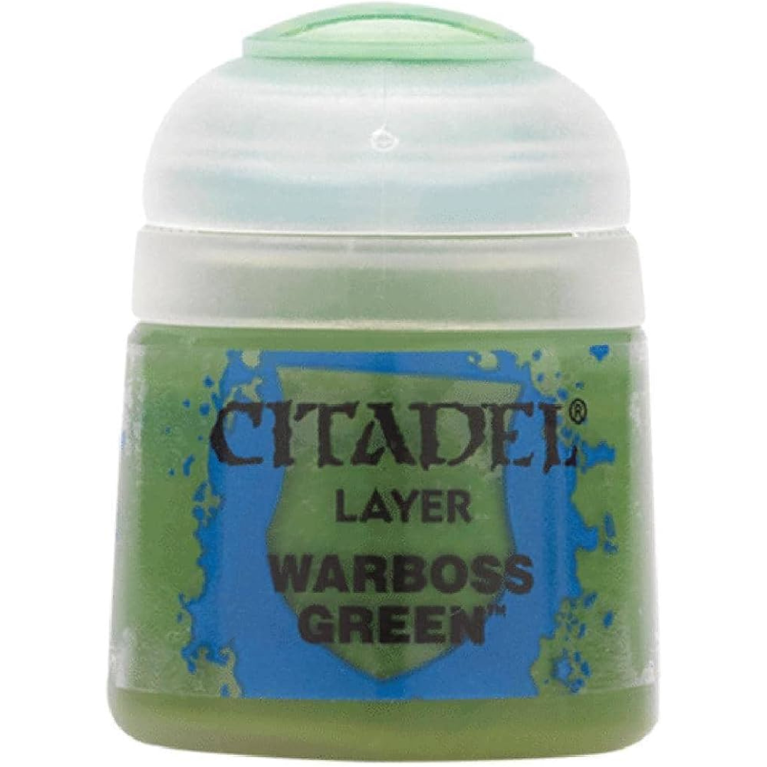 Games Workshop Warhammer Paint Citadel Layer Warboss Green 12ML