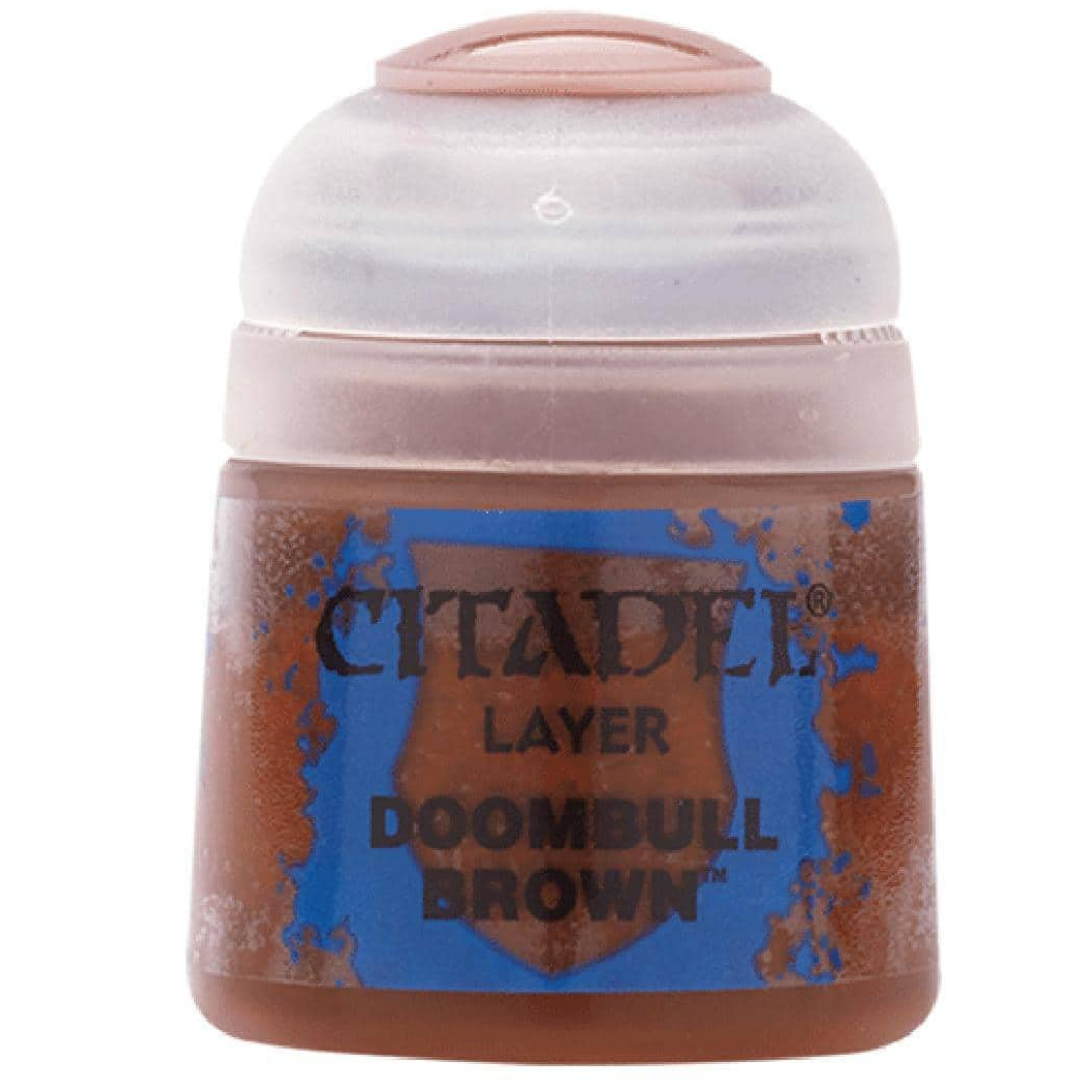 Games Workshop Warhammer Paint Citadel Layer Doombull Brown 12ML