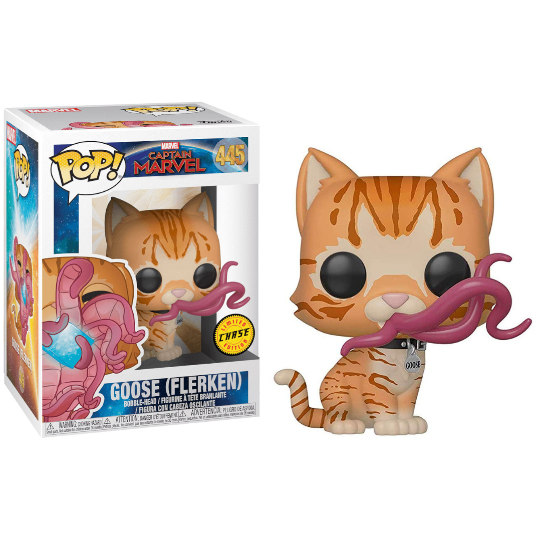 Funko Pop Marvel Captain Marvel Goose (Flerken) 445 Chase