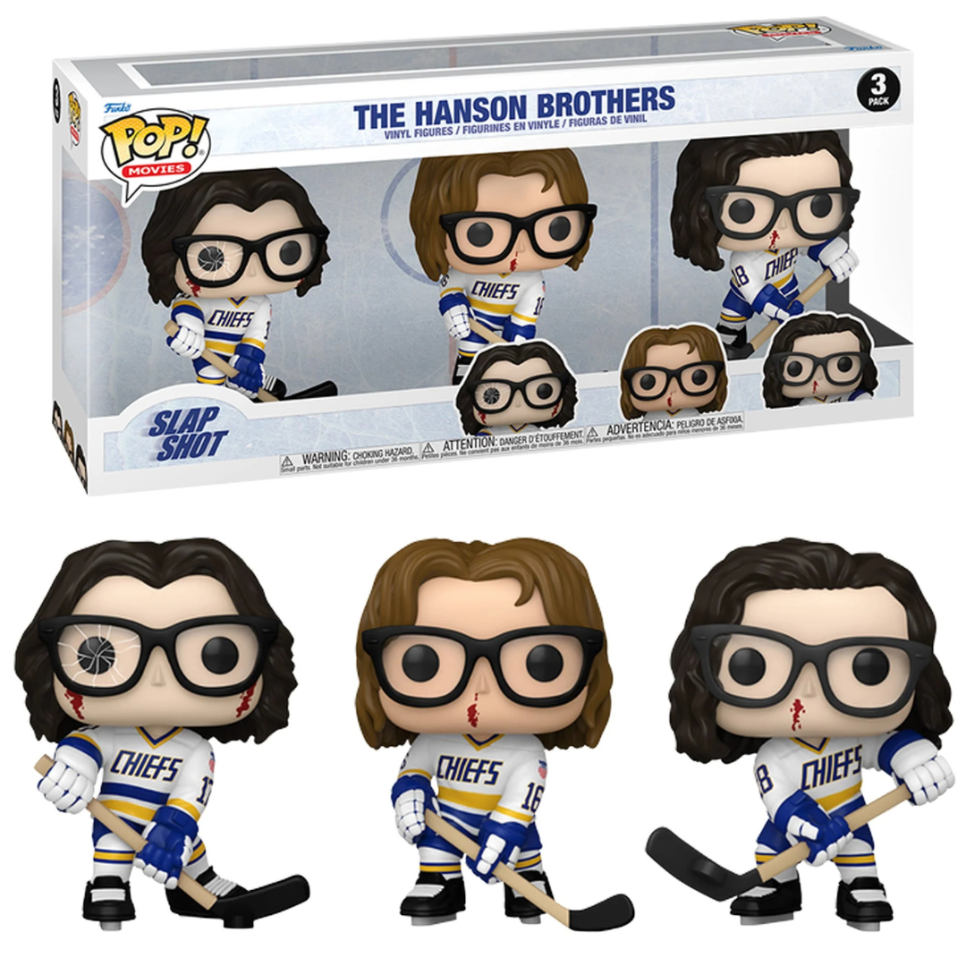 Funko Pop Movies The Hanson Brothers 3 Pack
