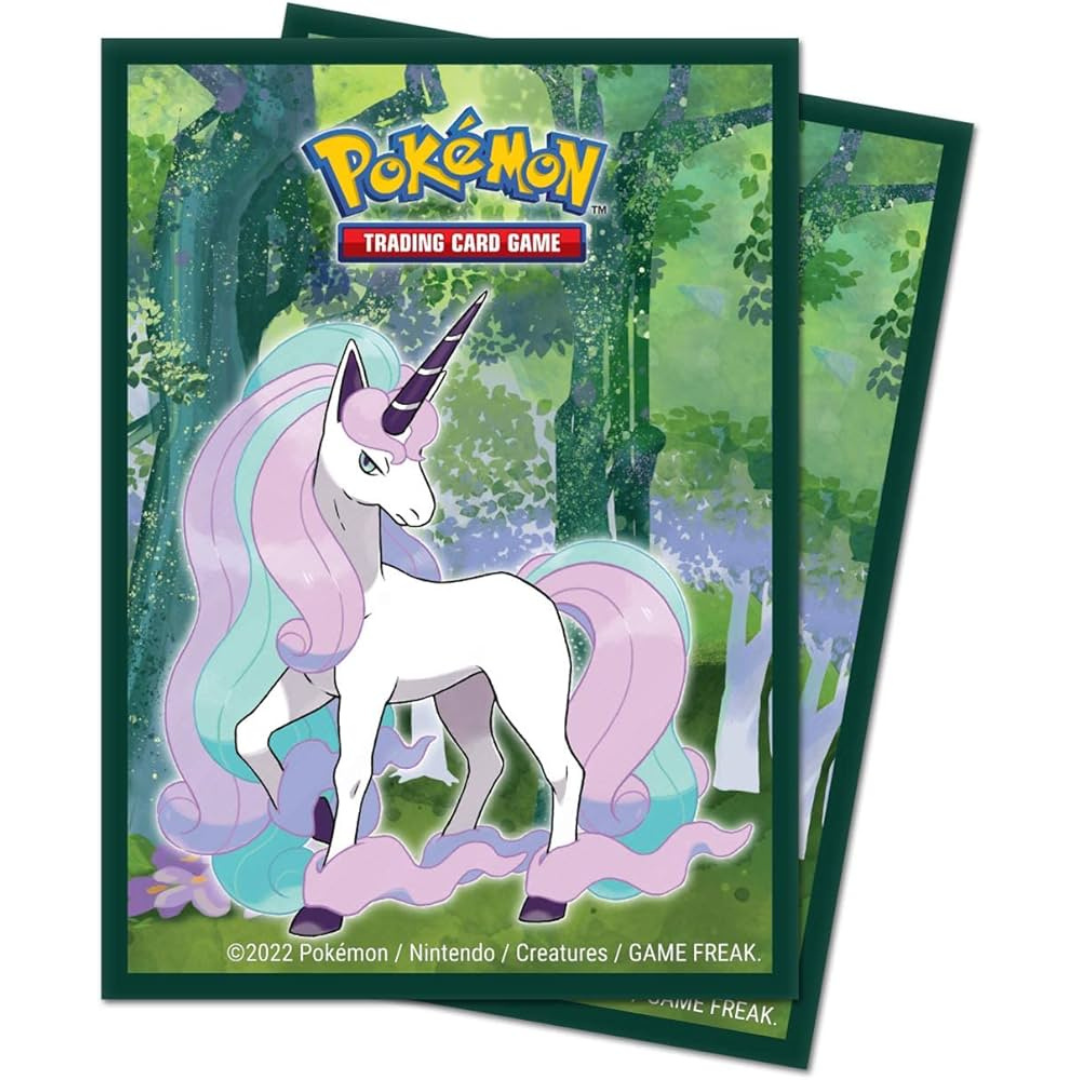 POKEMON GALLERY ENCHANTED GLADE DECK PROTECTORS 65 COUNT