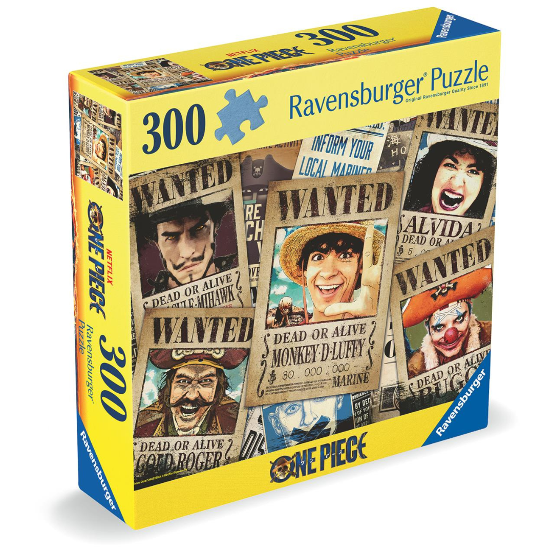 ONE PIECE PUZZLE 300PC WANTED COLLAGE