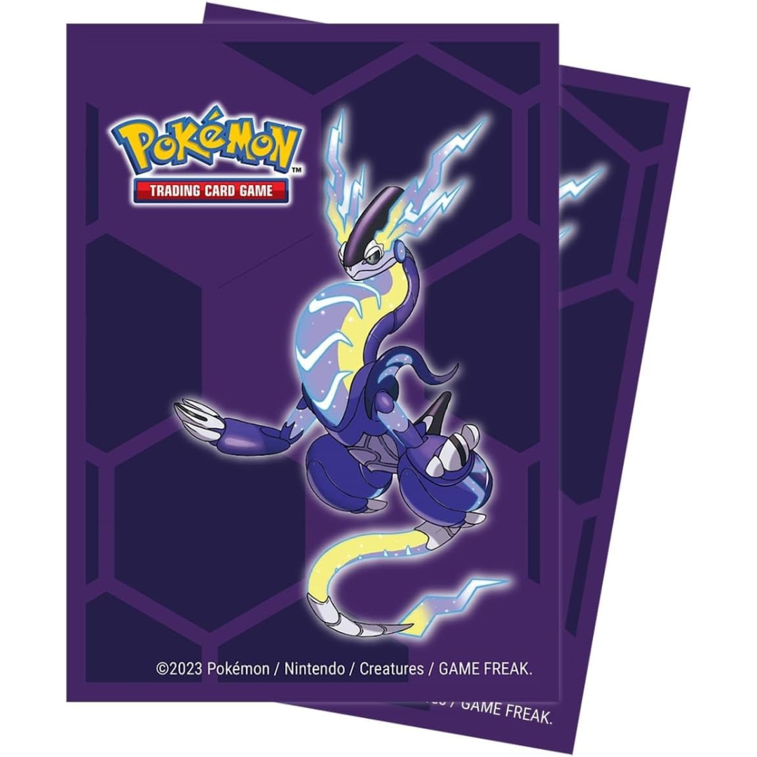 POKEMON MIRAIDON DECK PROTECTORS 65 COUNT