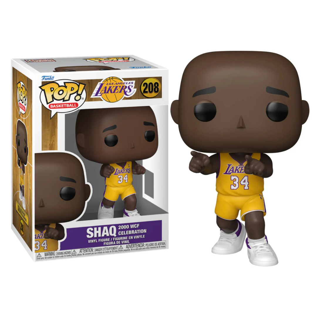 Funko Pop Sports Los Angeles Lakers Shaq 2000 WCF Celebration 208