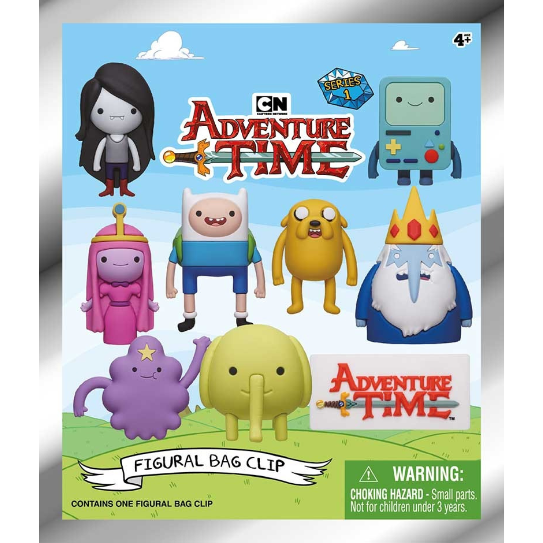 3D FOAM BAG CLIP ADVENTURE TIME SERIES 1