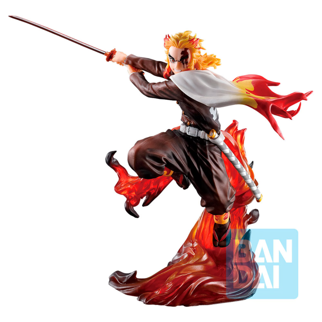 Kyojuro Rengoku (Shake the Sword Burn Your Heart) Statue by Bandai