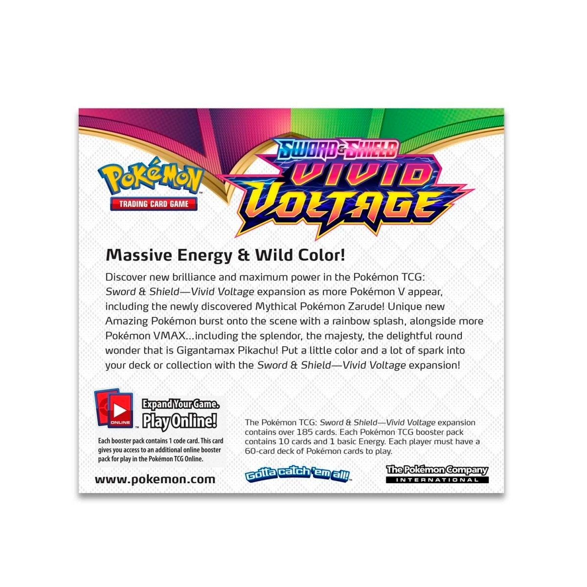 Pokemon Sword & Shield-Vivid Voltage Booster Display Box (36 Packs)
