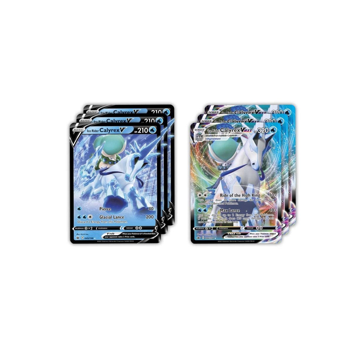 Pokémon TCG: Shadow Rider Calyrex VMAX League Battle Deck (Ice Rider)