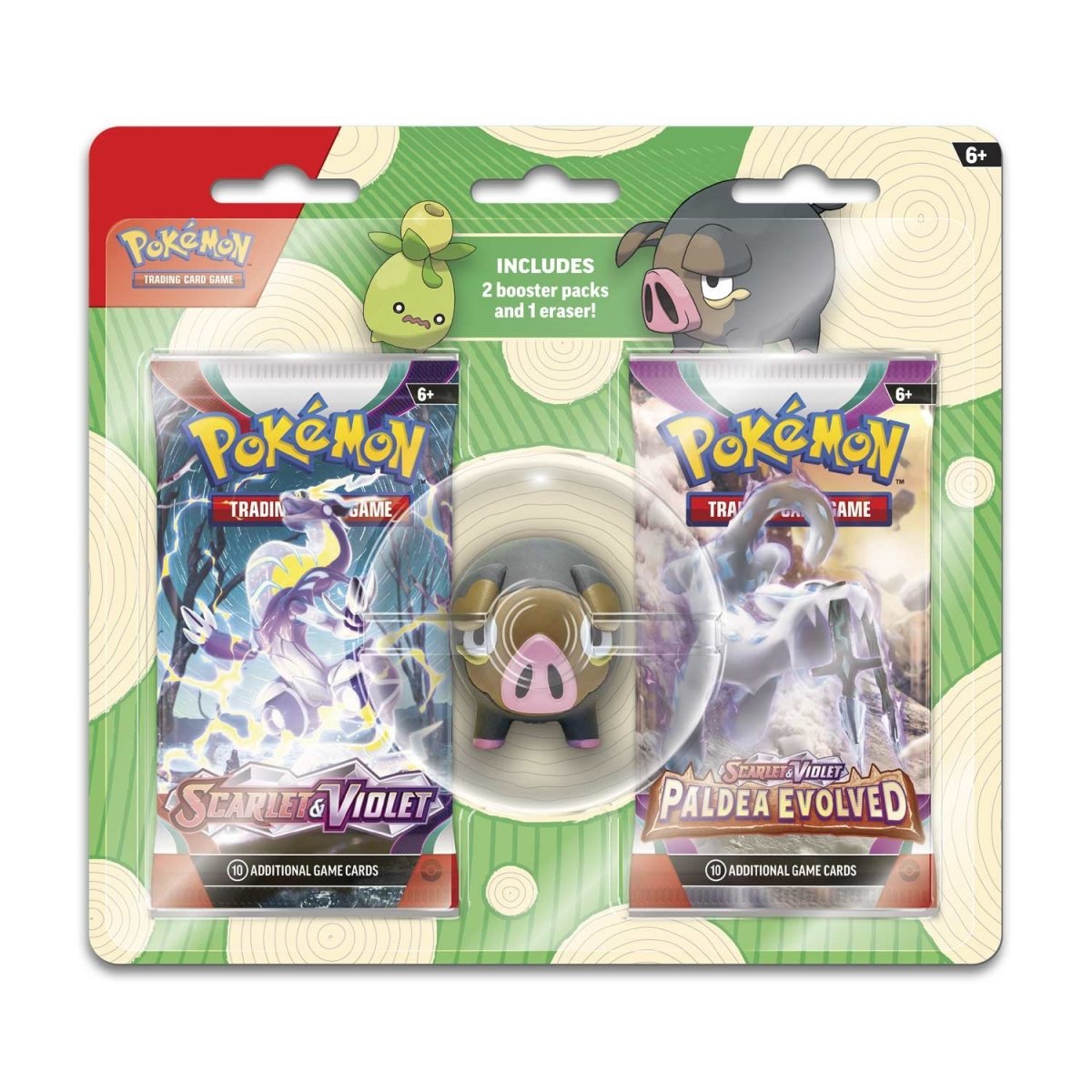 Pokemon Eraser Blister 2023 - Lechonk Eraser