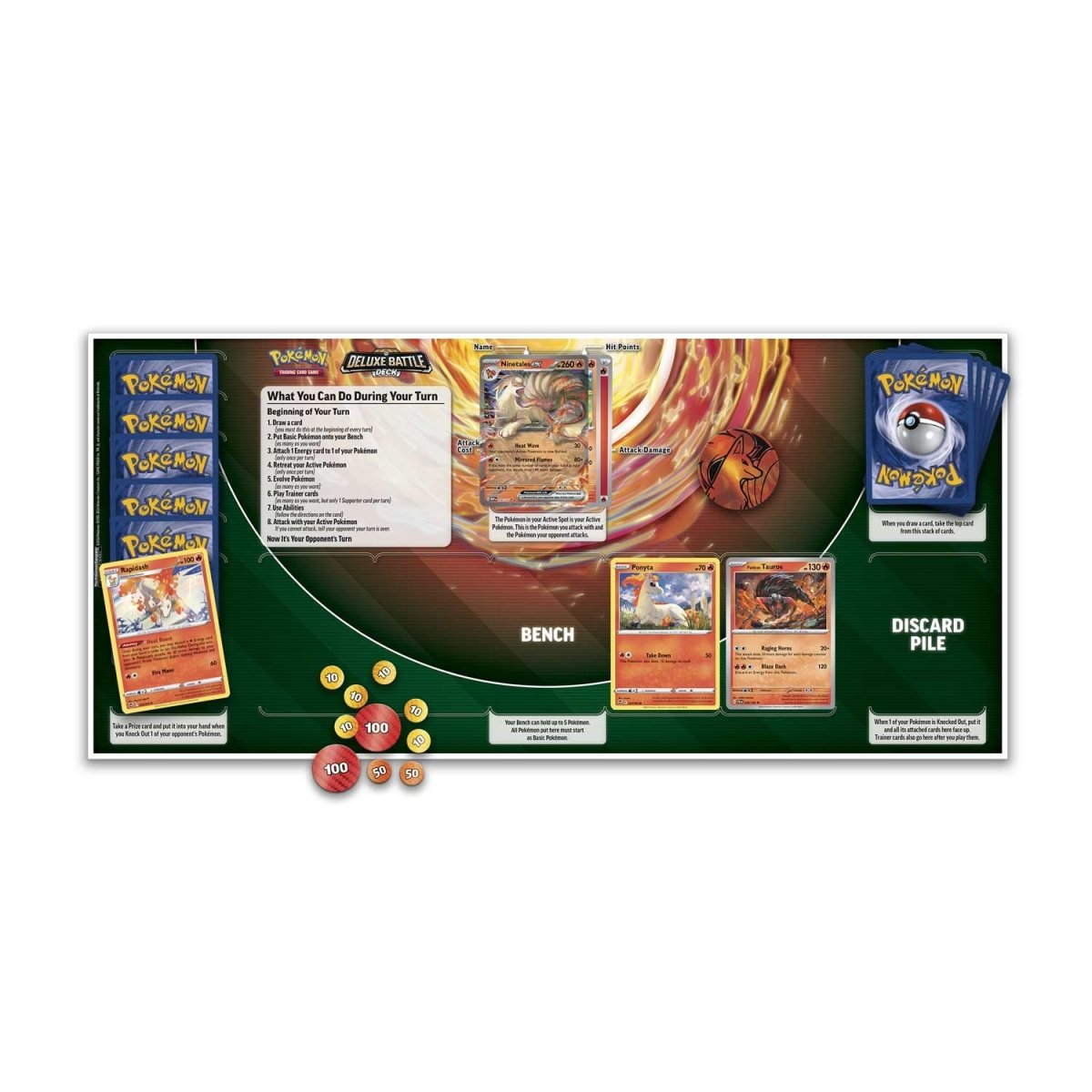 Pokémon TCG: Ninetales ex Deluxe Battle Deck