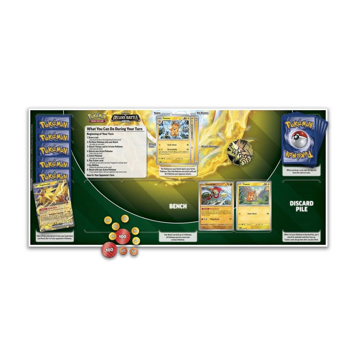 Pokémon TCG: Zapdos ex Deluxe Battle Deck