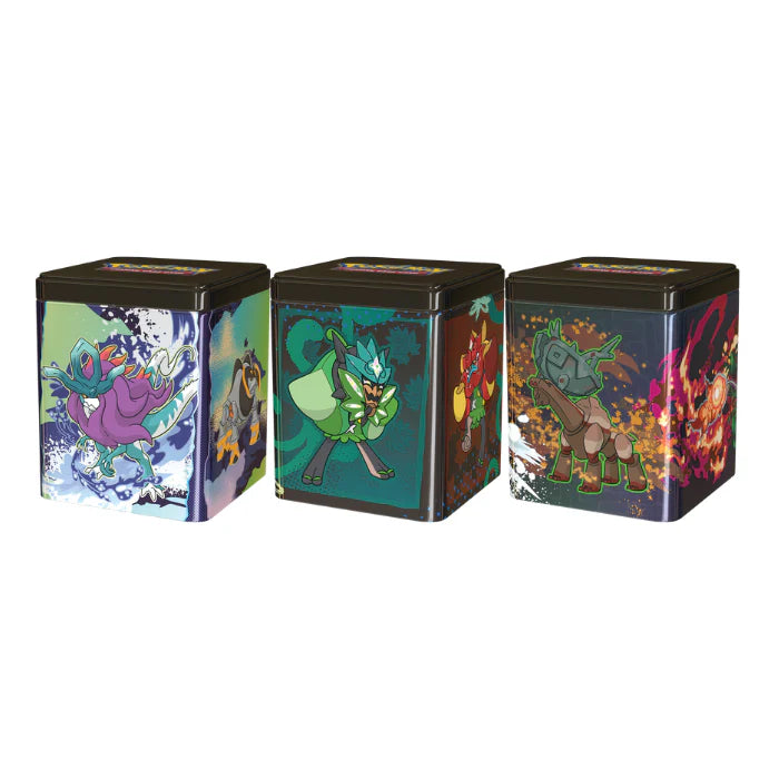 2025 Pokemon Stacking Tins Q1 - 1 Random Tin
