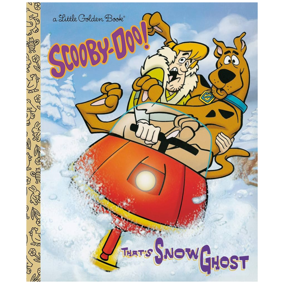 Little Golden Book Scooby-Doo That's Snow Ghost