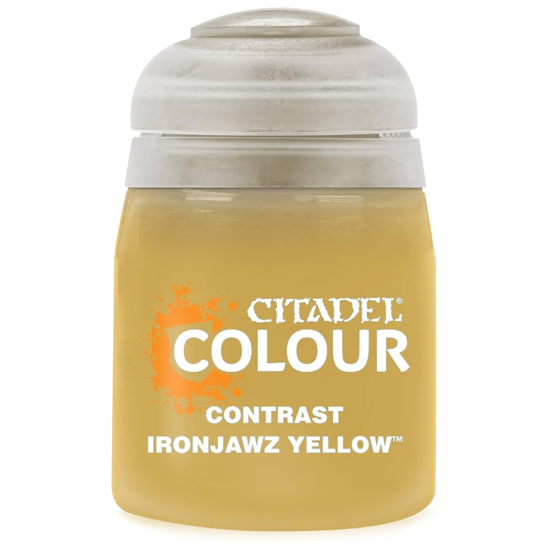Games Workshop Warhammer Paint Citadel Contrast Ironjawz Yellow 18ML