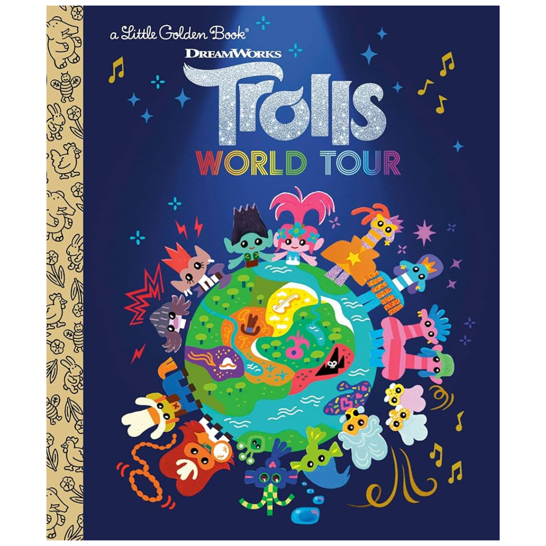 Little Golden Book Dreamworks Trolls World Tour