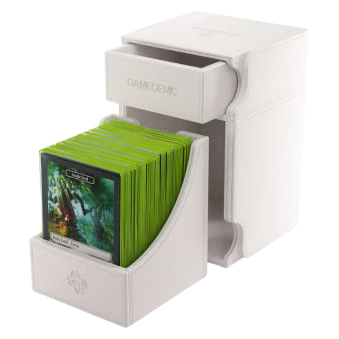 Gamegenic Trading Card Deck Box: Watchtower XL White (100ct)