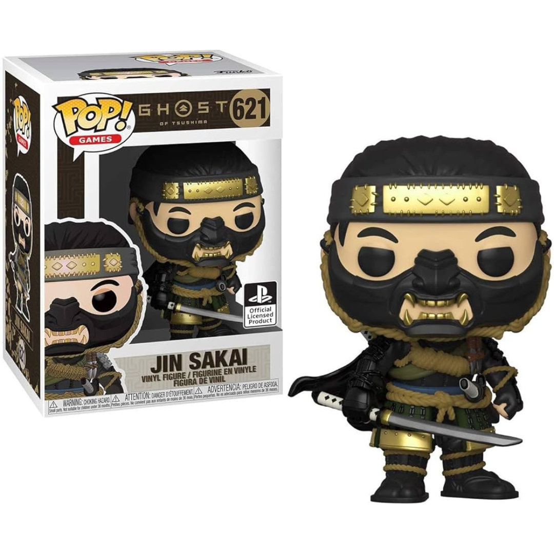 Funko Pop Games Ghost of Tsushima Jin Sakai 621 Playstation Official Licesnsed Product
