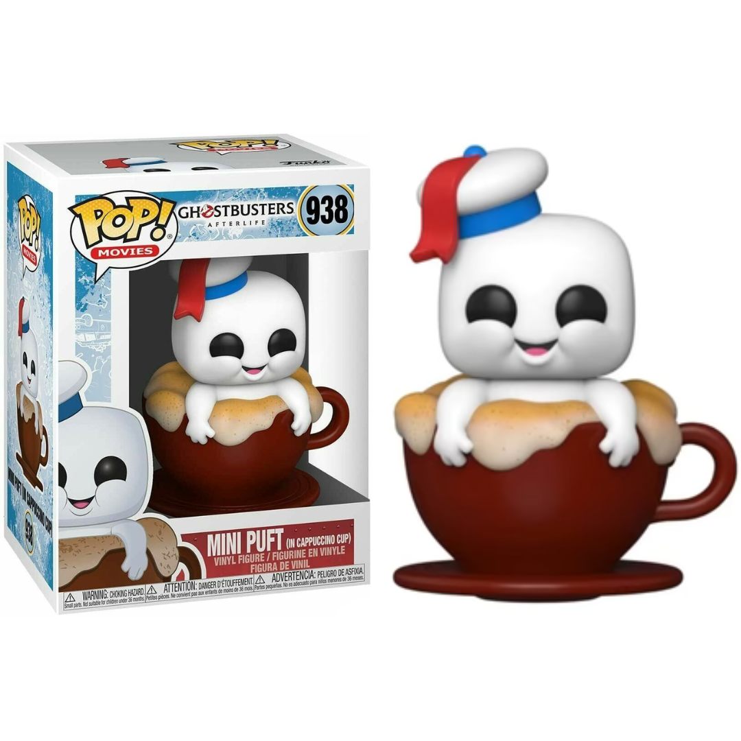 Funko Pop Movies Ghostbusters Afterlife Mini Puft in Cappuccino Cup 938