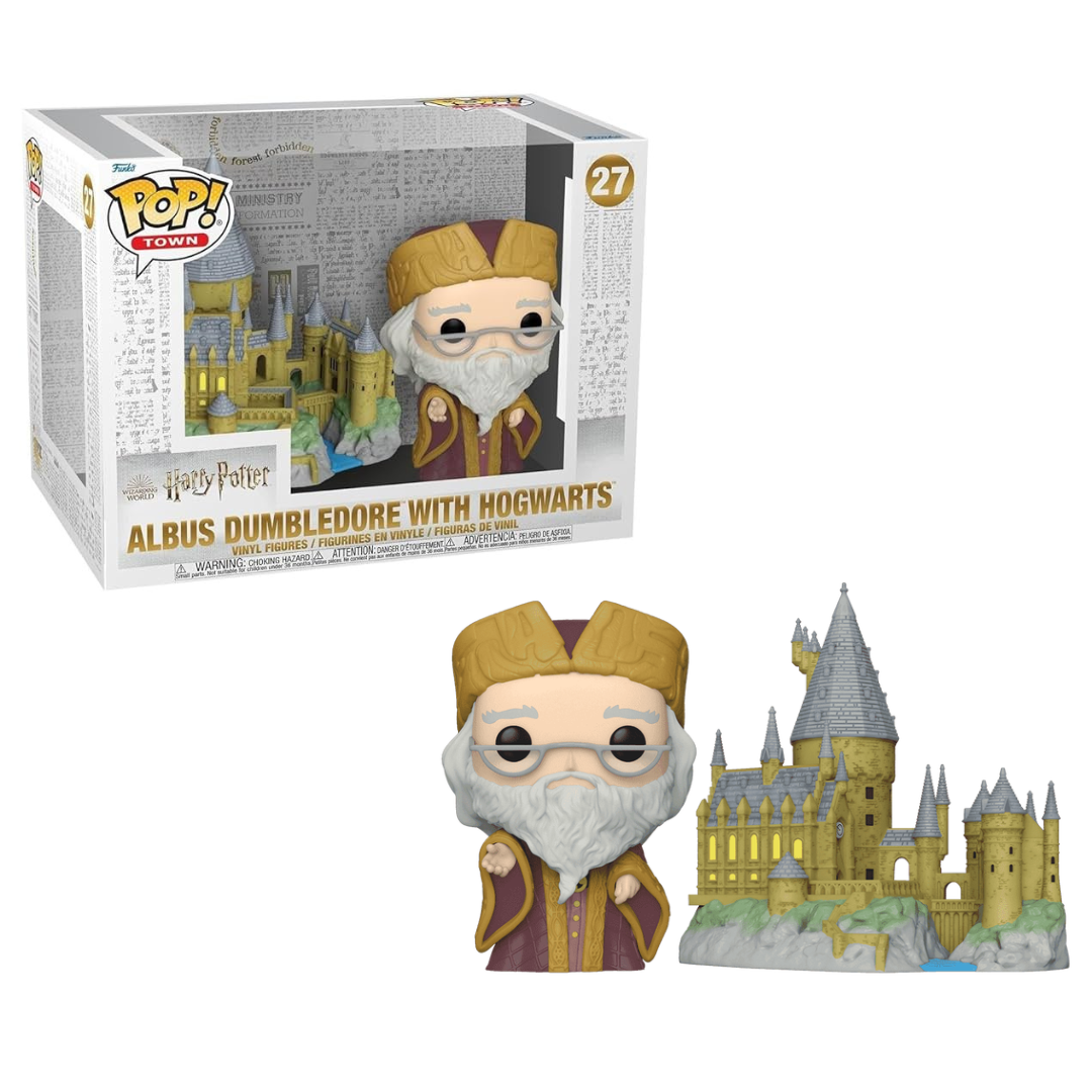 Funko Pop Harry Potter Town Albus Dumbledore With Hogwarts 27