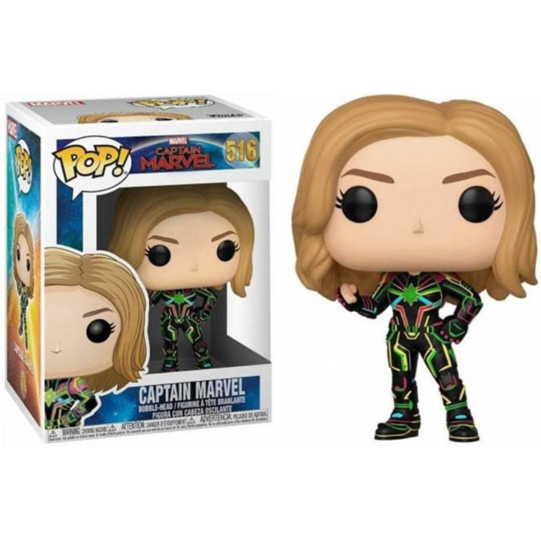 Funko Pop Marvel Captain Marvel Captain Marvel 516
