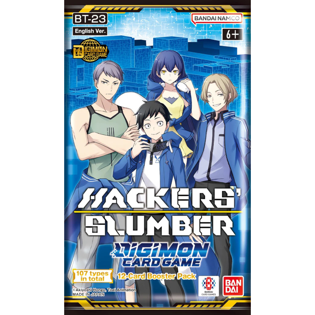 DIGIMON CG BT-23 HACKERS' SLUMBER BOOSTER PACK - 1 PACK
