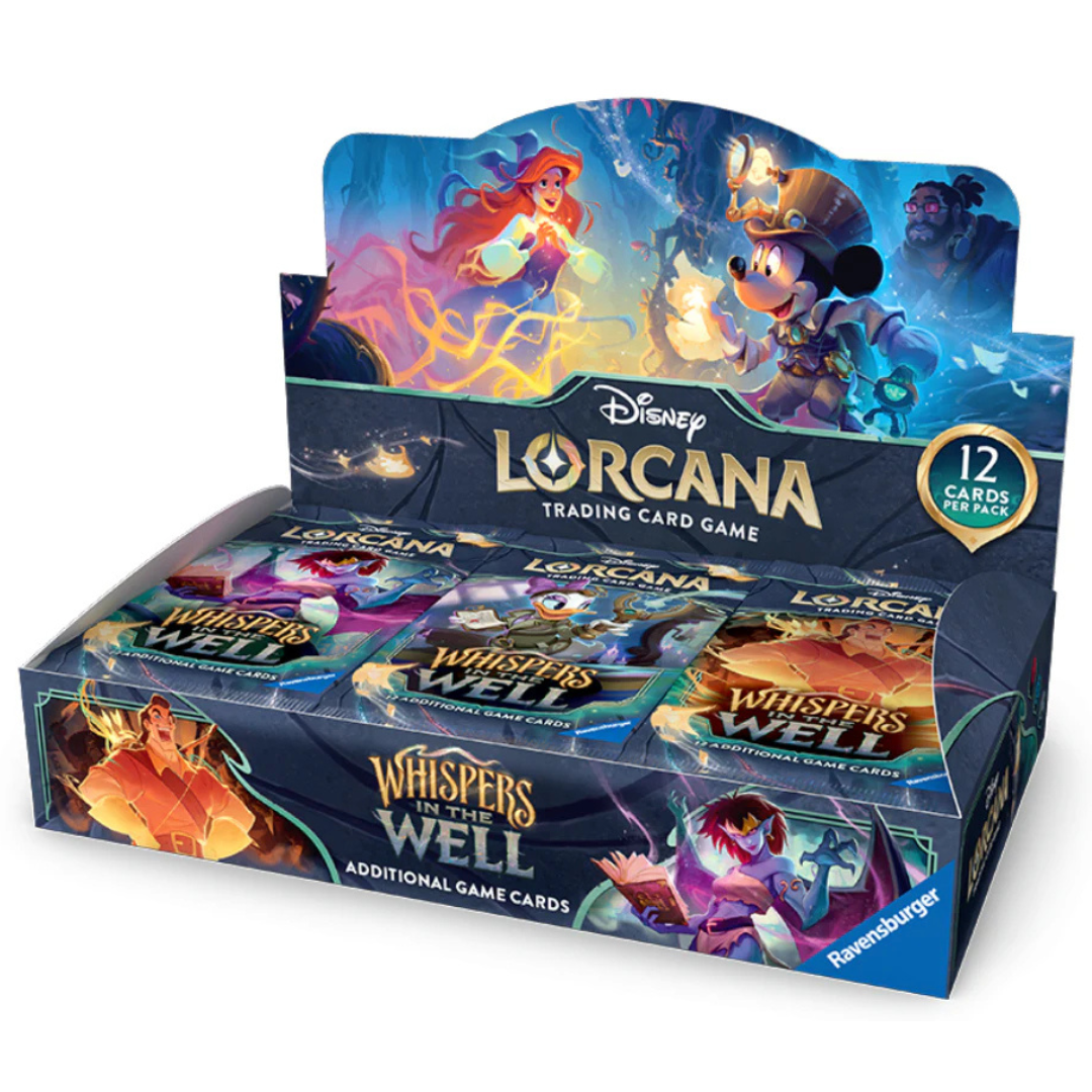 DISNEY LORCANA SET 10 WHISPERS IN THE WELL BOOSTER BOX