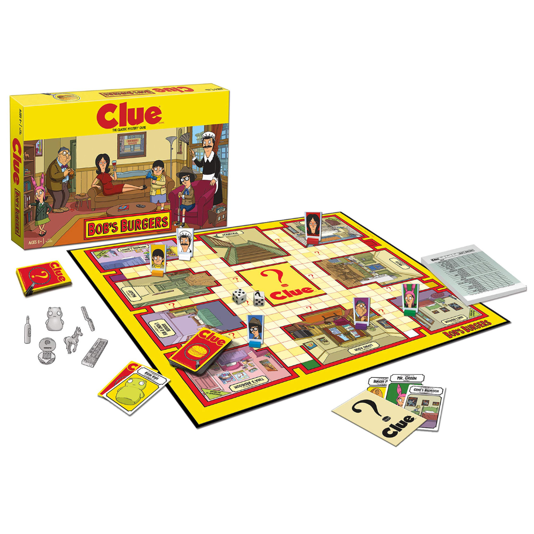 Board Game Clue Bob's Burgers