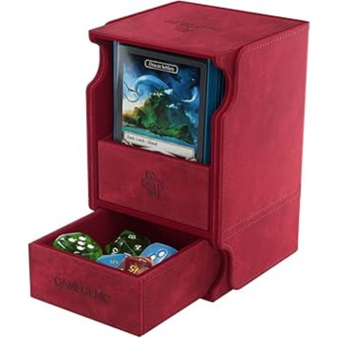 Gamegenic Trading Card Deck Box: Watchtower XL Red (100ct)