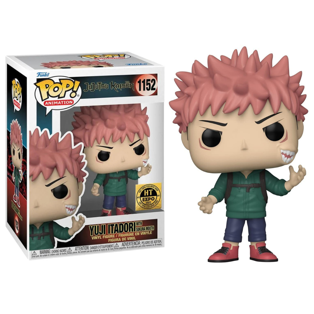 Funko Pop Anime Jujutsu Kaisen Yuji Itadori 1152 HT Expo 2022