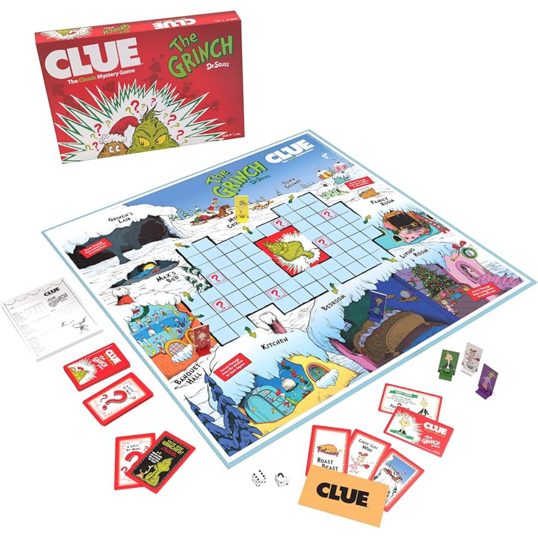 Board Game Clue Dr. Seuss The Grinch