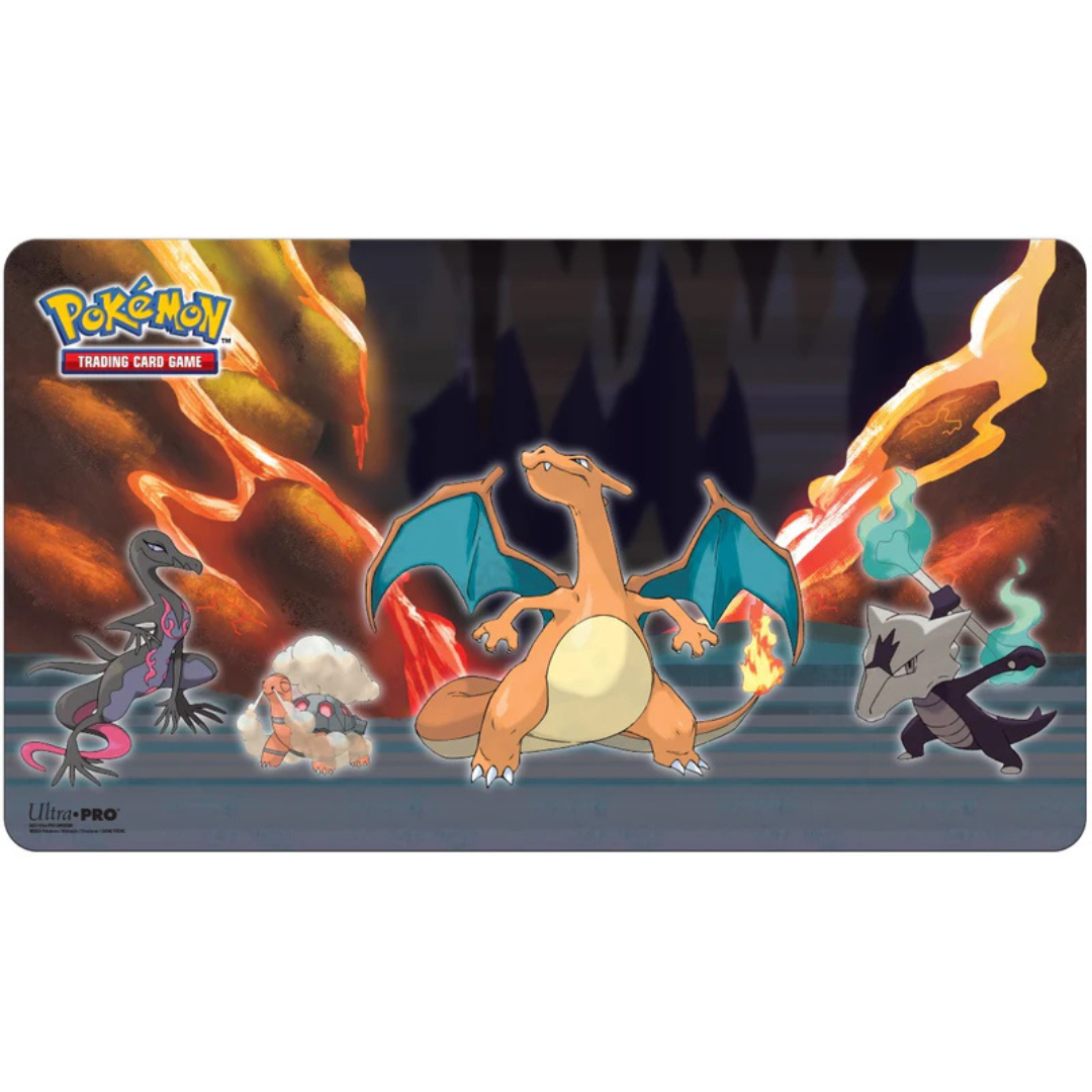 UPPER DECK UP PLAYMAT POKEMON Charizard Scorching Summit