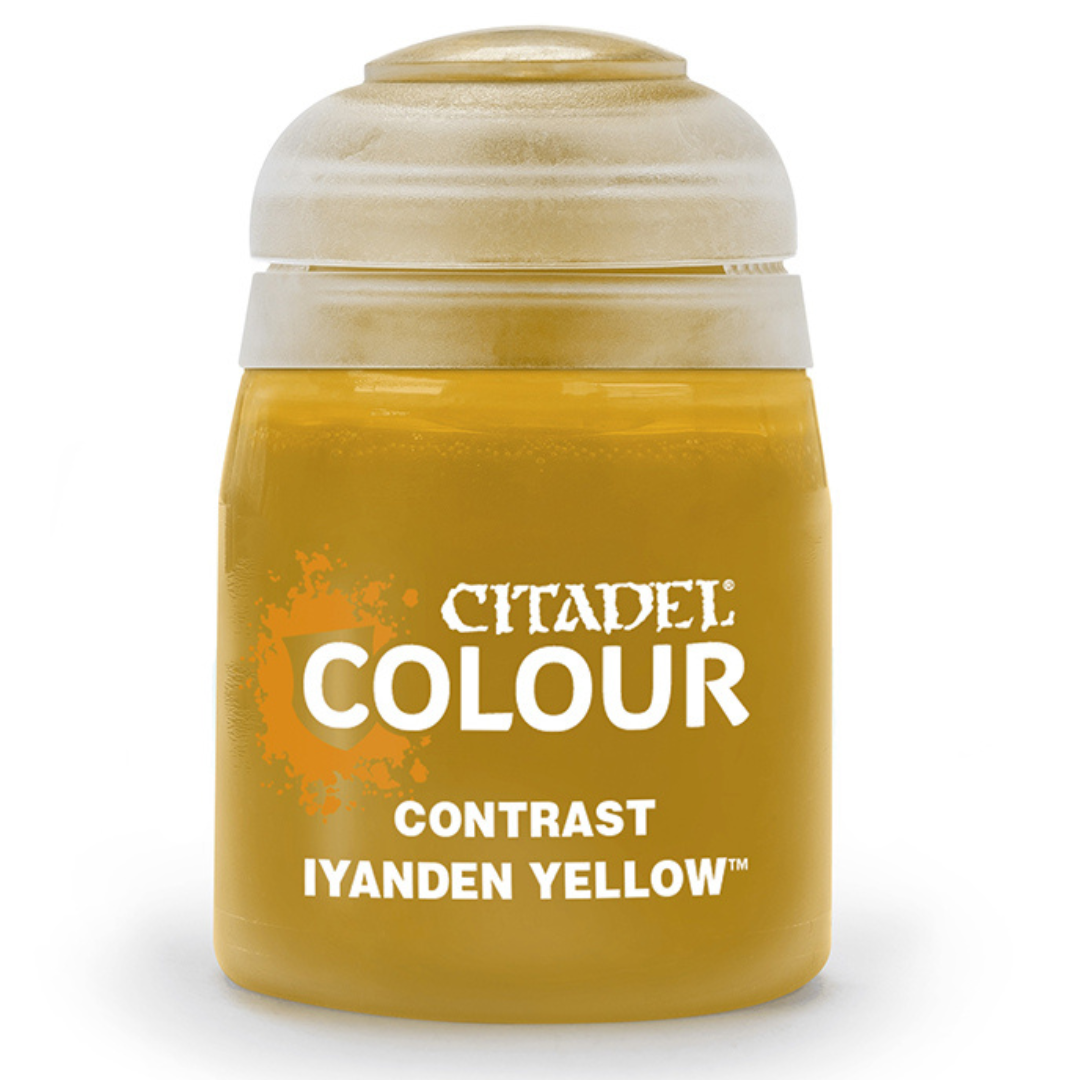 Games Workshop Warhammer Paint Citadel Contrast Iyanden Yellow 18ML