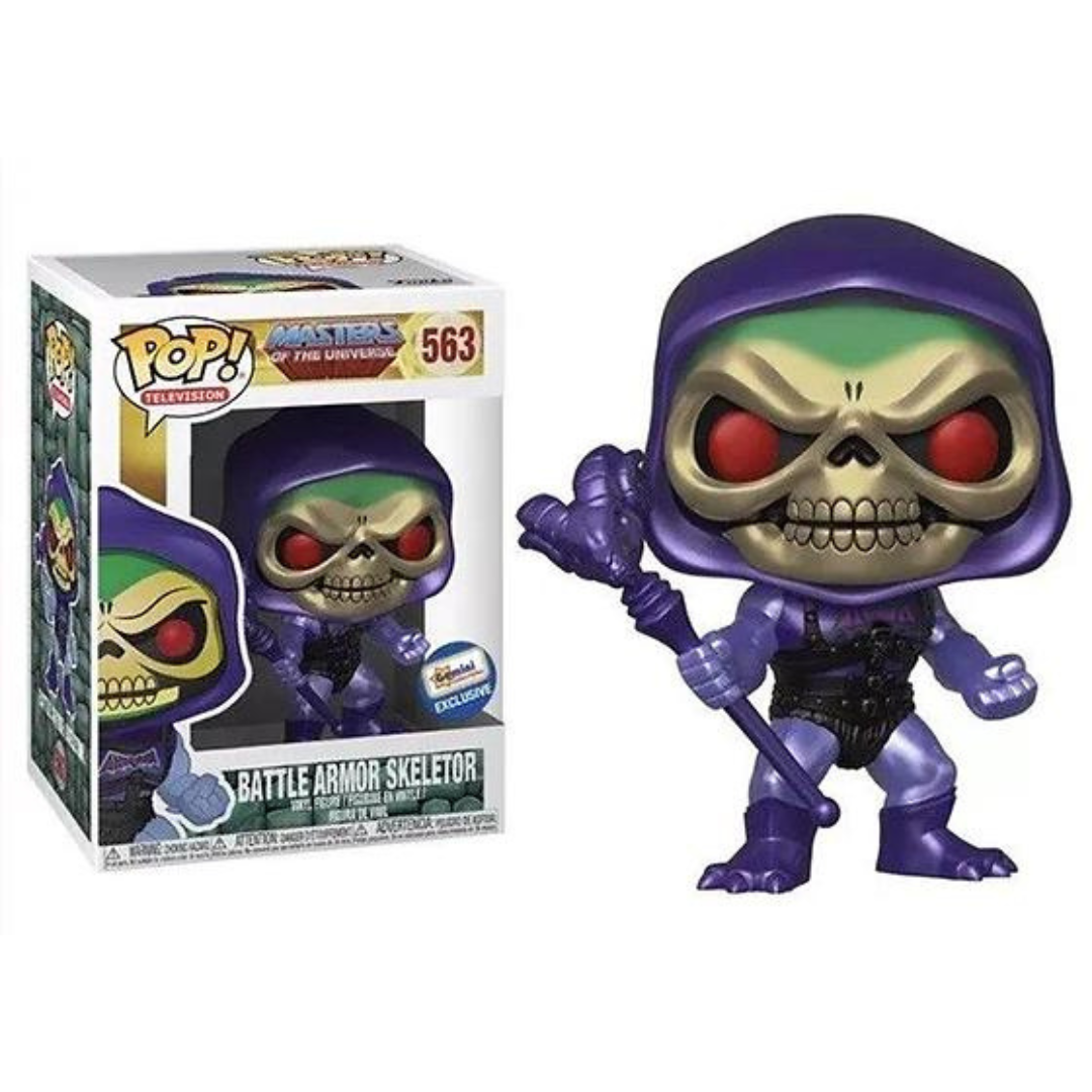 Funko Pop Masters of the Universe MOTU Battle Armor Skeletor 563 Gemini Collectibles Exclusive