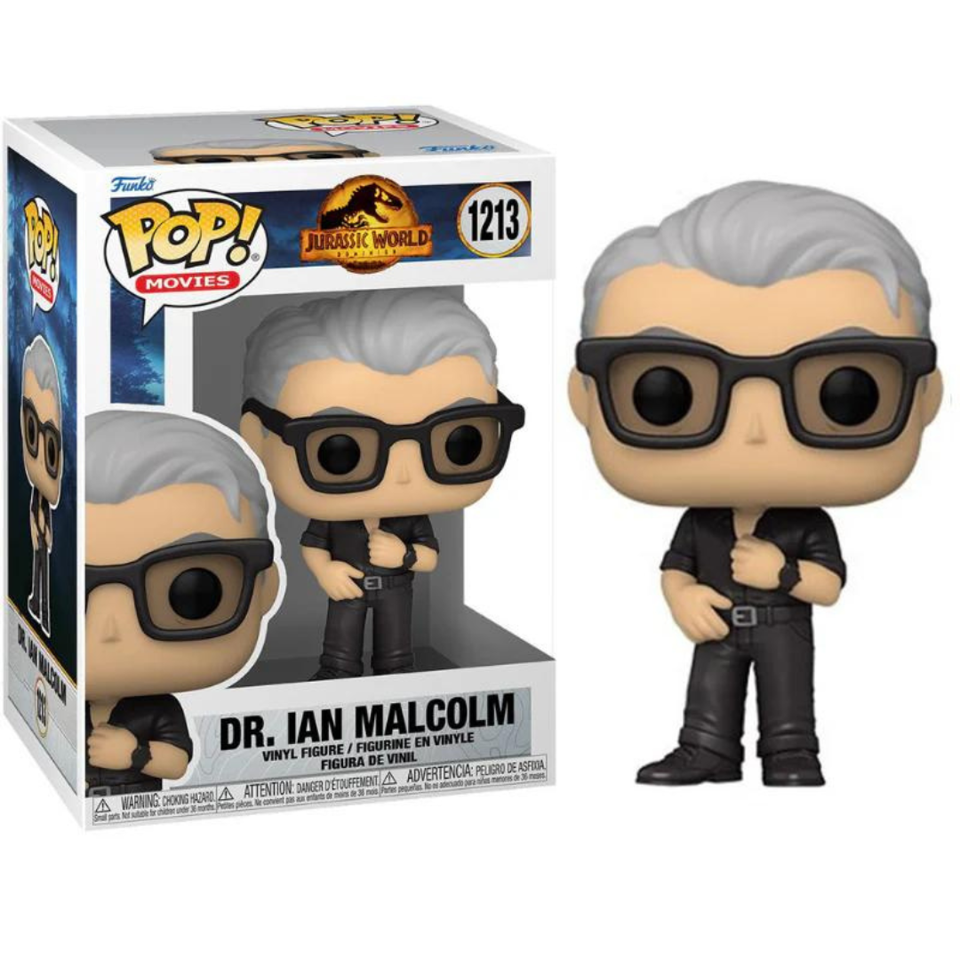 Funko Pop Jurassic Park Dr. Ian Malcolm 1213