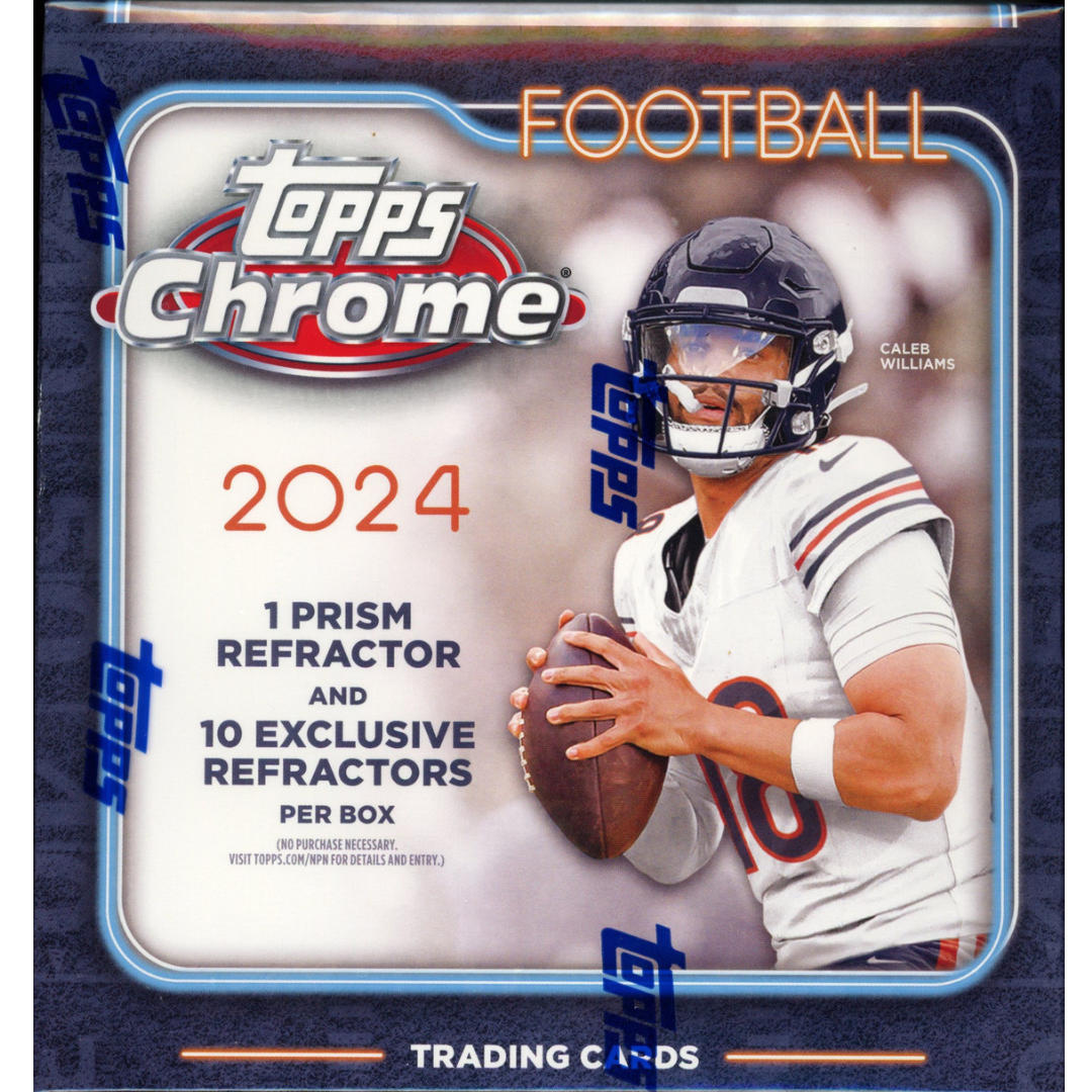 2024 Topps Chrome Football Mega Box