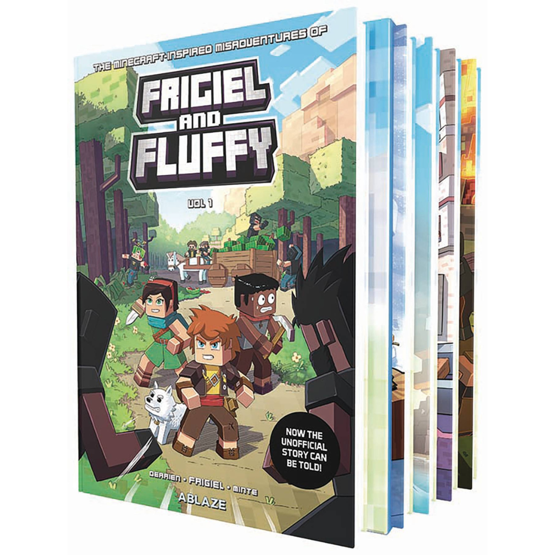 Minecraft Misadventure Of Frigiel & Fluffy Vol. 1-5 Box