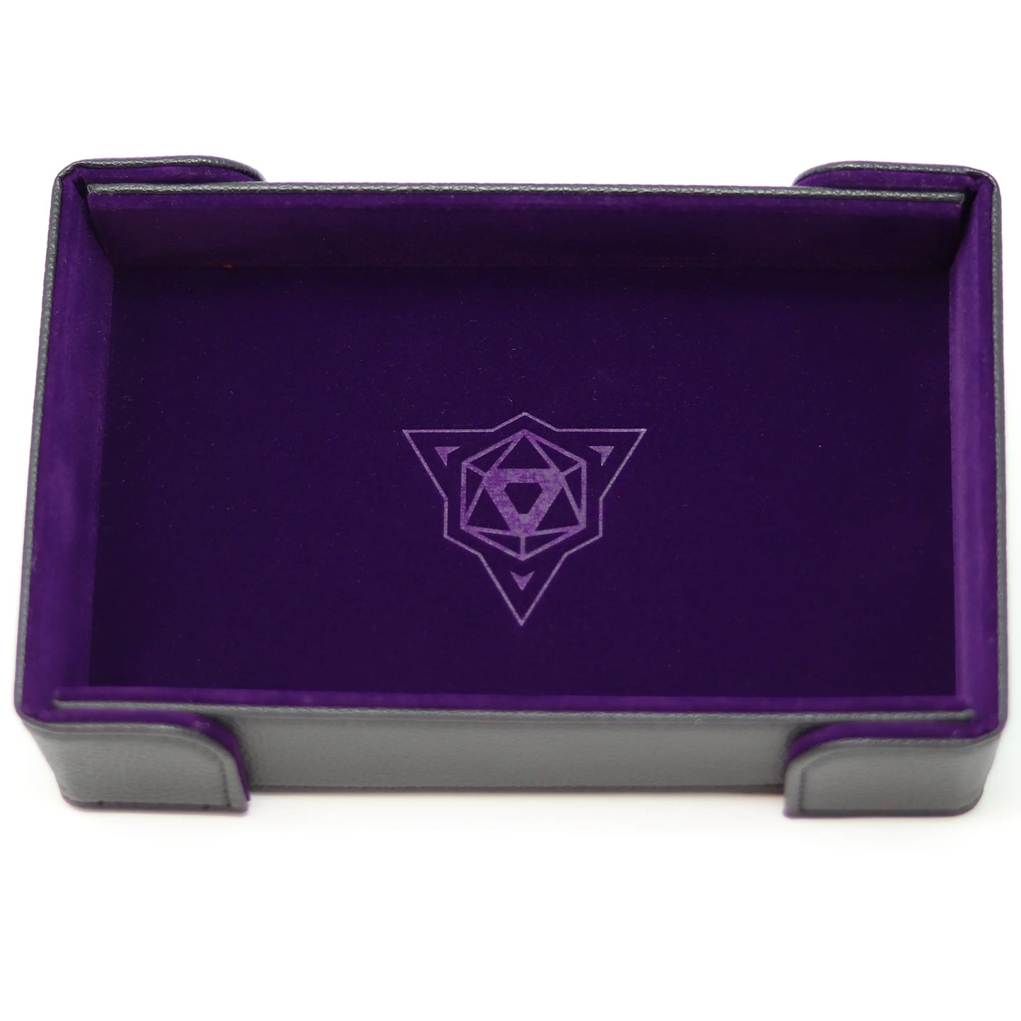 Die Hard Dice Magnetic Rectangle Tray: Purple Velvet