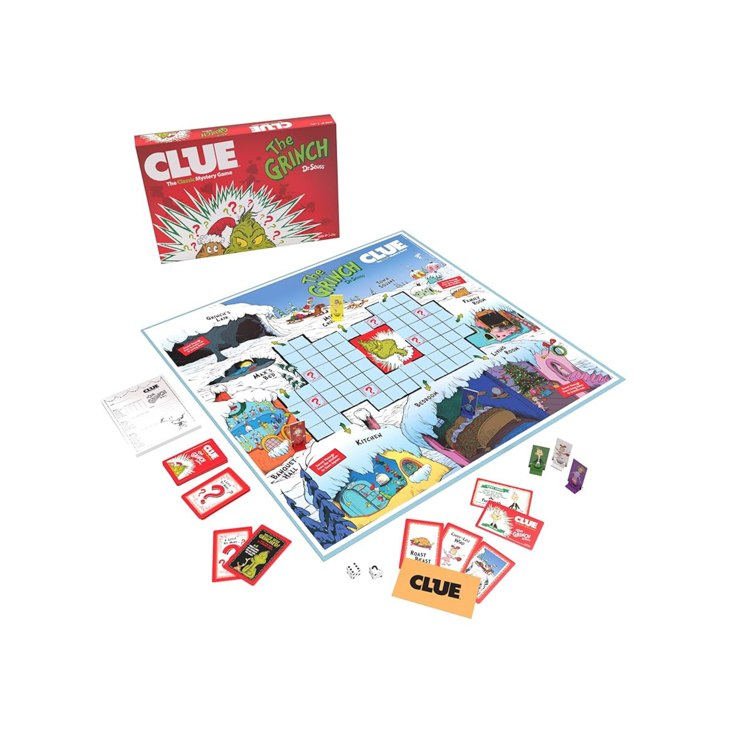 Clue Dr.Seuss The Grinch