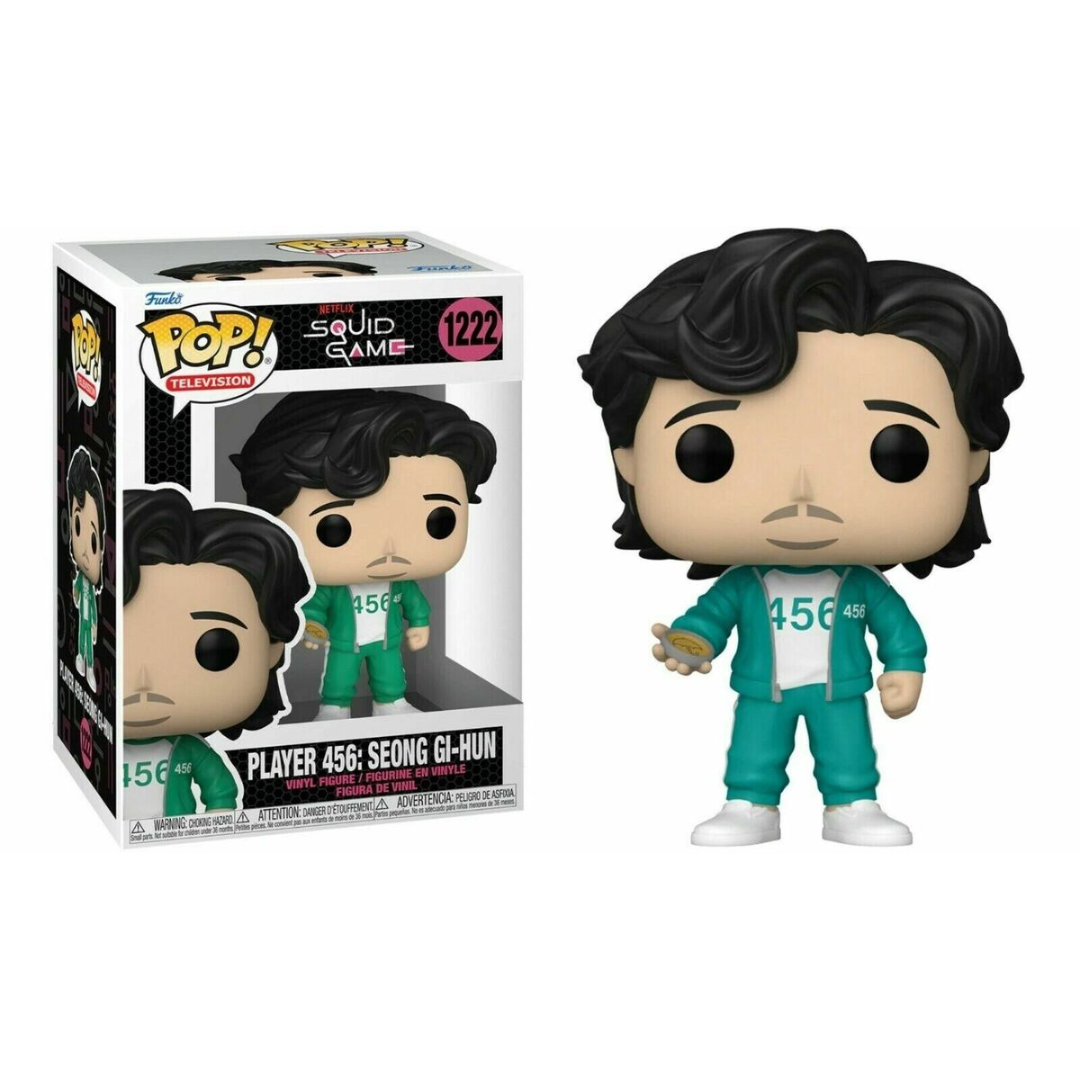 Funko Pop Squid Game Player 456: Seong Gi-Hun 1222