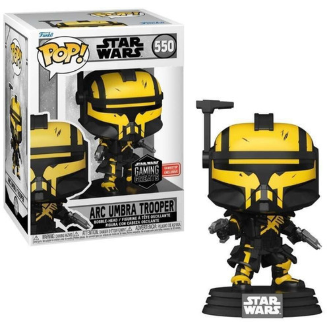 Funko Pop Star Wars Arc Umbra Trooper 550 Gaming Greats Gamestop Exclusive