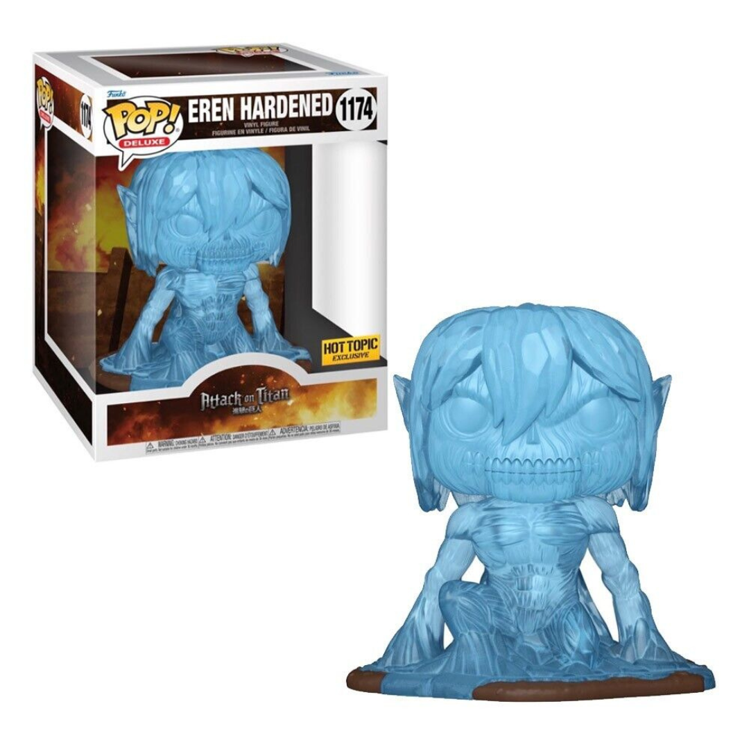 Funko Pop Anime Attack on Titan Eren Hardened 1174 Hot Topic Exclusive