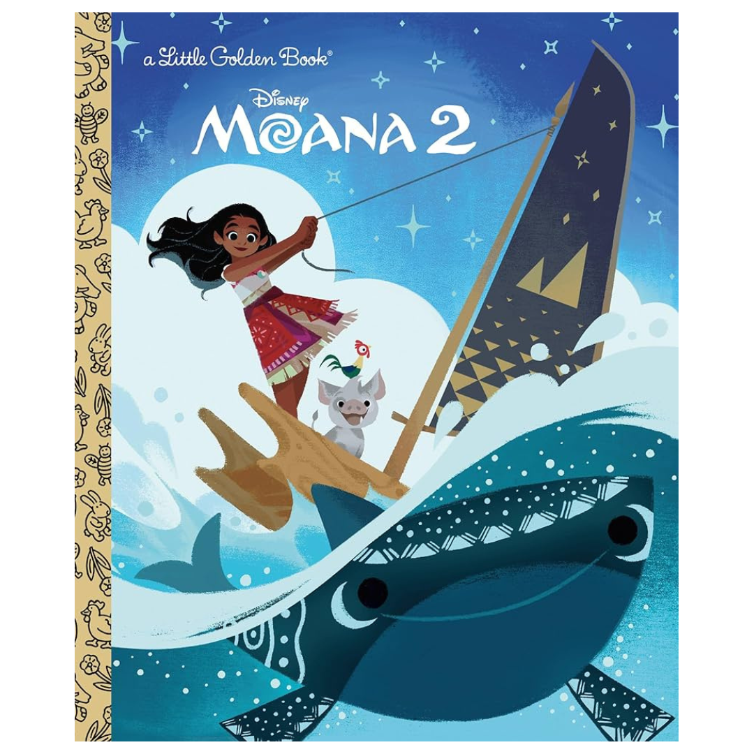 Little Golden Book Disney Moana 2 HC