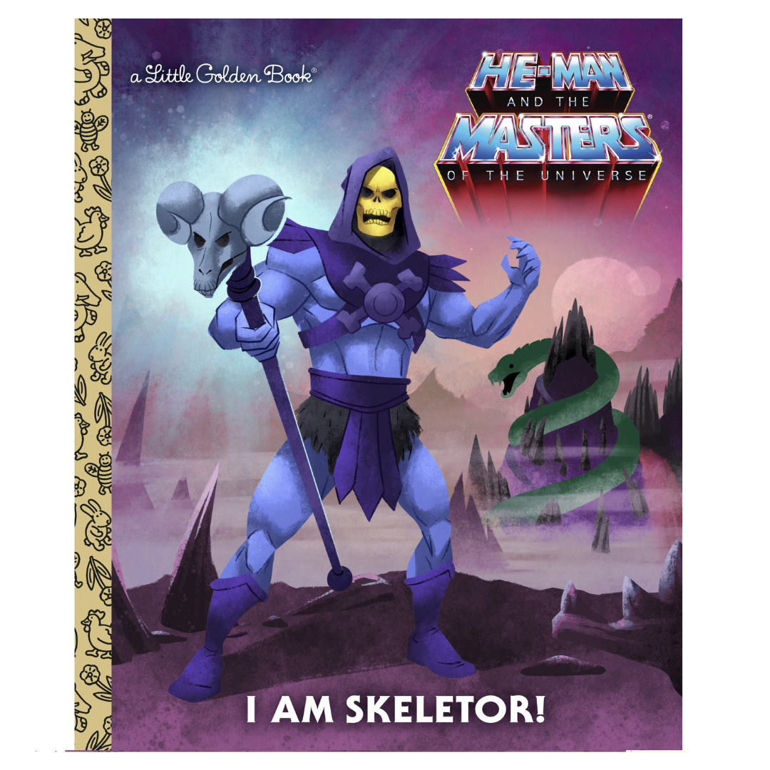 Little Golden Book He-Man and the Masters of the Universe MOTU I am Skeletor! HC