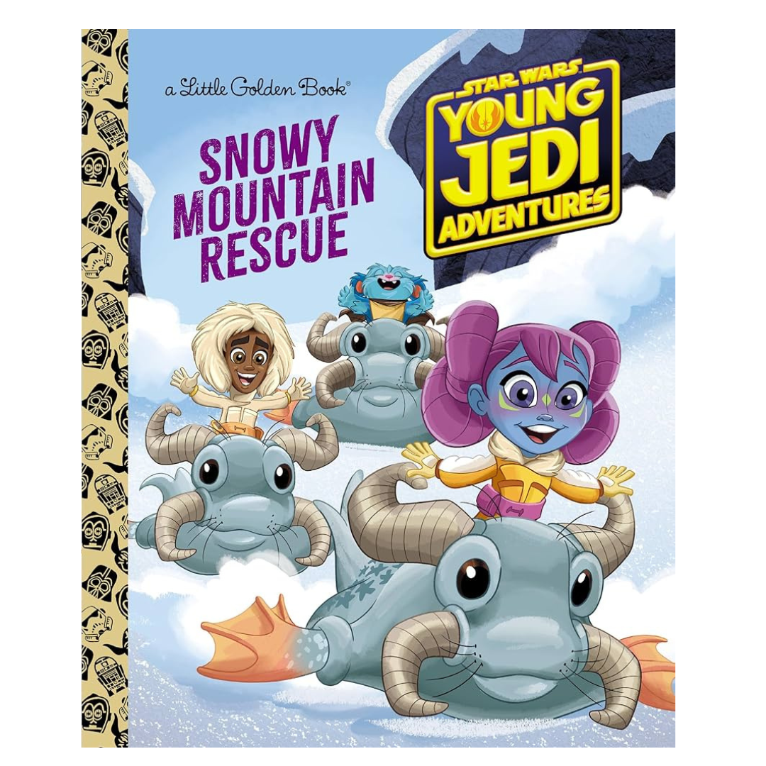 Little Golden Book Star Wars Young Jedi Adventures Snowy Mountain Rescue HC