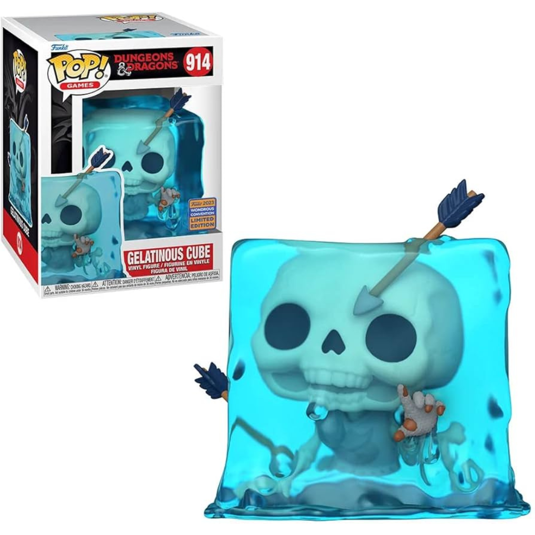 Funko Pop Dungeons & Dragons Gelatinous Cube 914 2023 Wonderous Convention